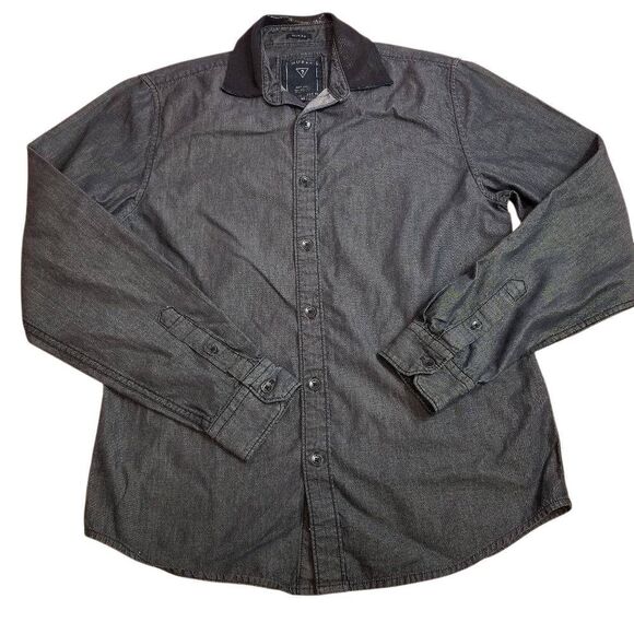 Guess snakeskin collar shirt XS - Picture 1 of 4